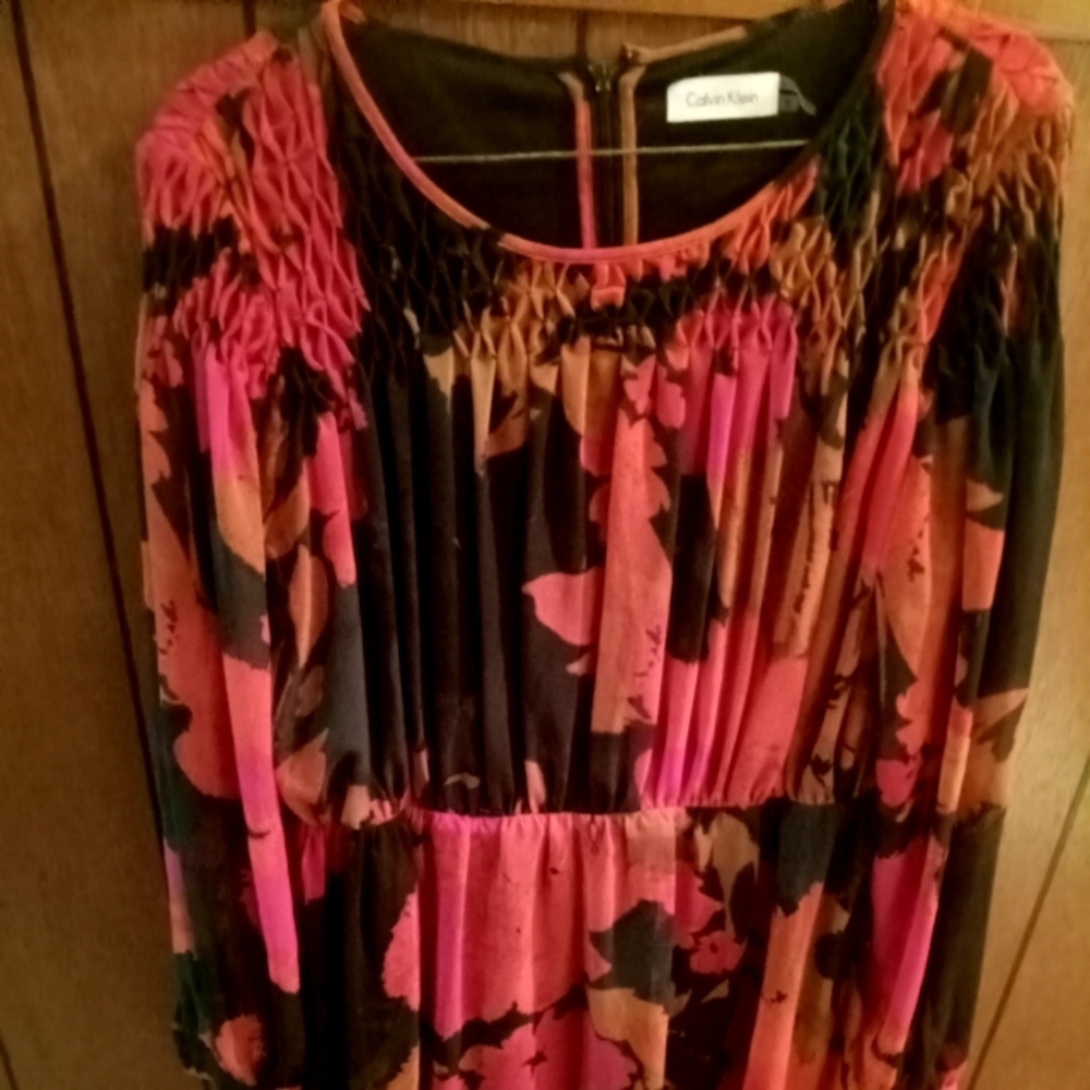 Calvin Klein floral dress-size 8